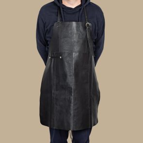 Forklæde_Læder_Sort_AP-1920-M-901_Firmajulegaver_1_4723