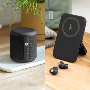 Karl-højtaler-KFRX12-Black_Tocharge-Go-Black_Kreafunk_Firmajulegaver_1